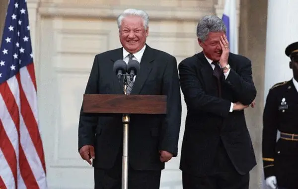 Clinton_Yeltsin_1995