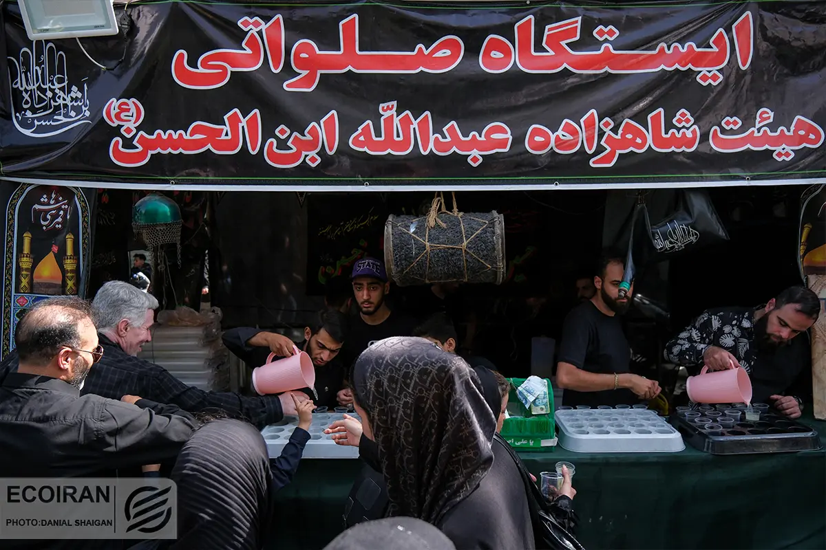 پلاستیک نذر محرم عاشورا ظرف یک بار مصرف