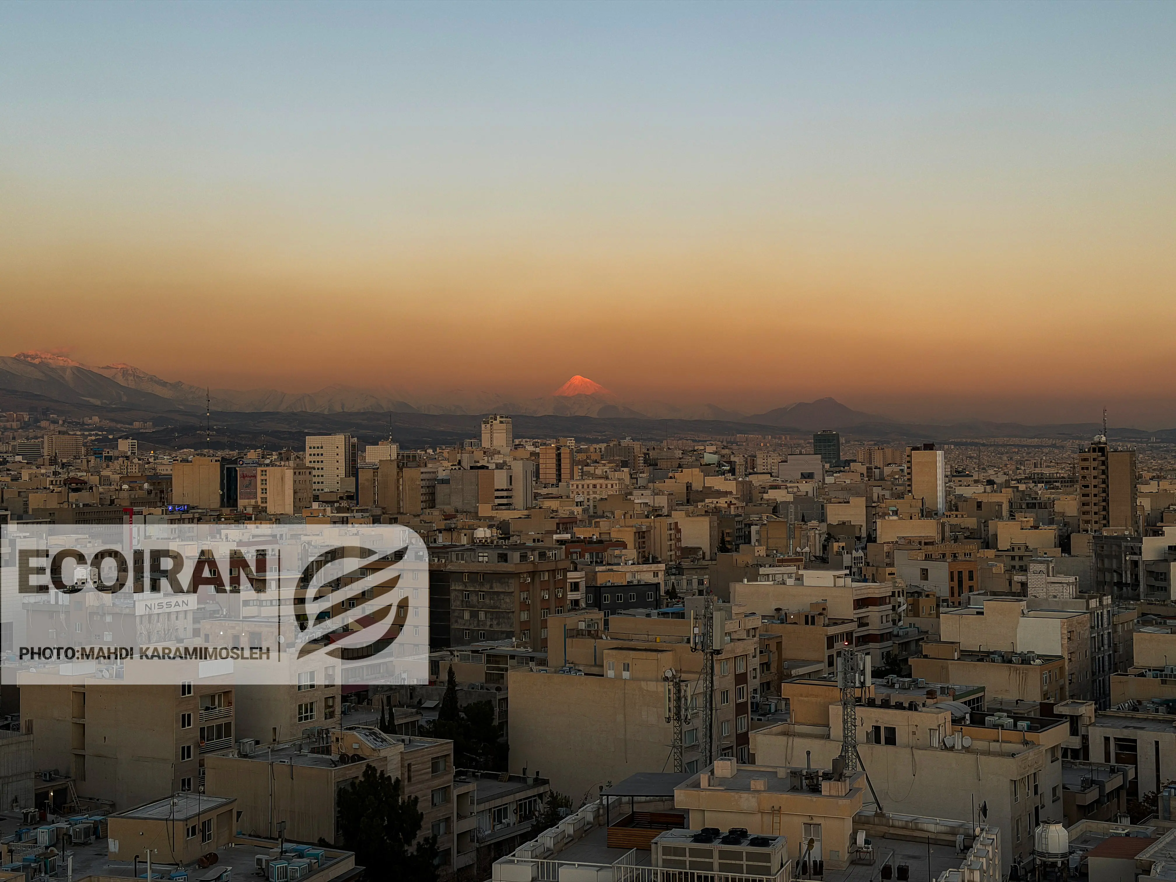 تهران هوای صاف هوای پاک دماوند برج میلاد شهرتهران مصلی امام مسکن