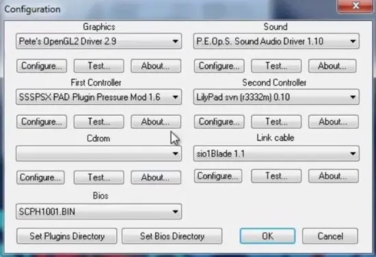 PCSX Bios
