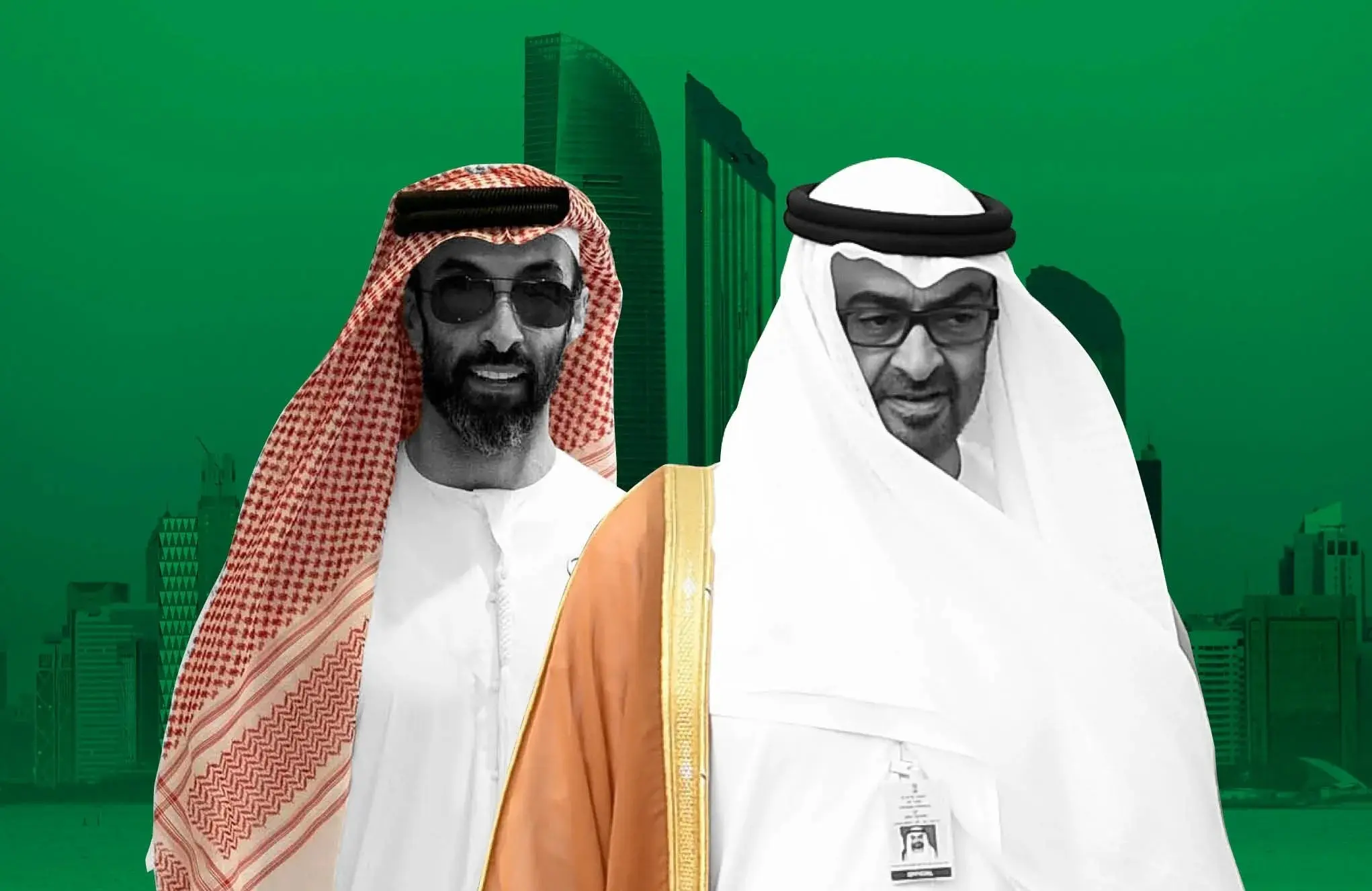 امارات محمد بن زاید شیخ طحنون