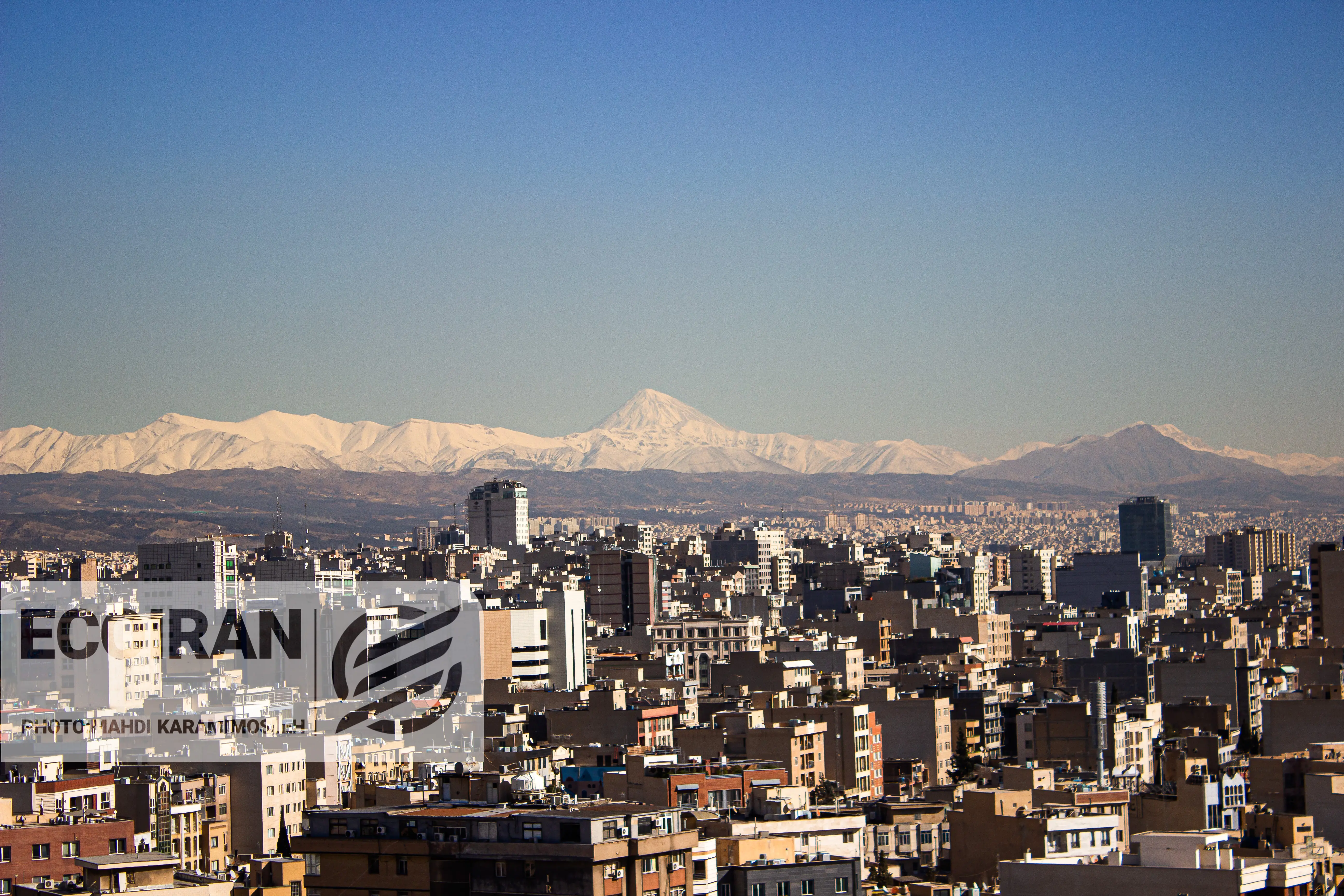تهران هوای صاف هوای پاک دماوند برج میلاد شهرتهران مصلی امام مسکن