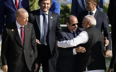 Erdogan-Sisi-Egypt-Turkey-Saudi-Pakistan-security-alliance-rio-de-janeiro-Brazil-g-20-Ludovic-Marin-AFP-11-18-2024.jpg