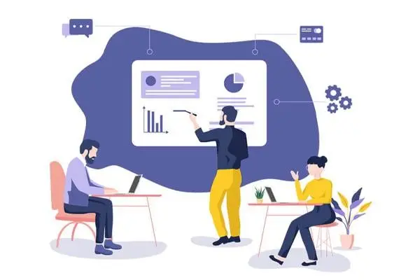 نمونه تکمیل شده بوم کسب و کار برای یادگیری نحوه تکمیل بوم