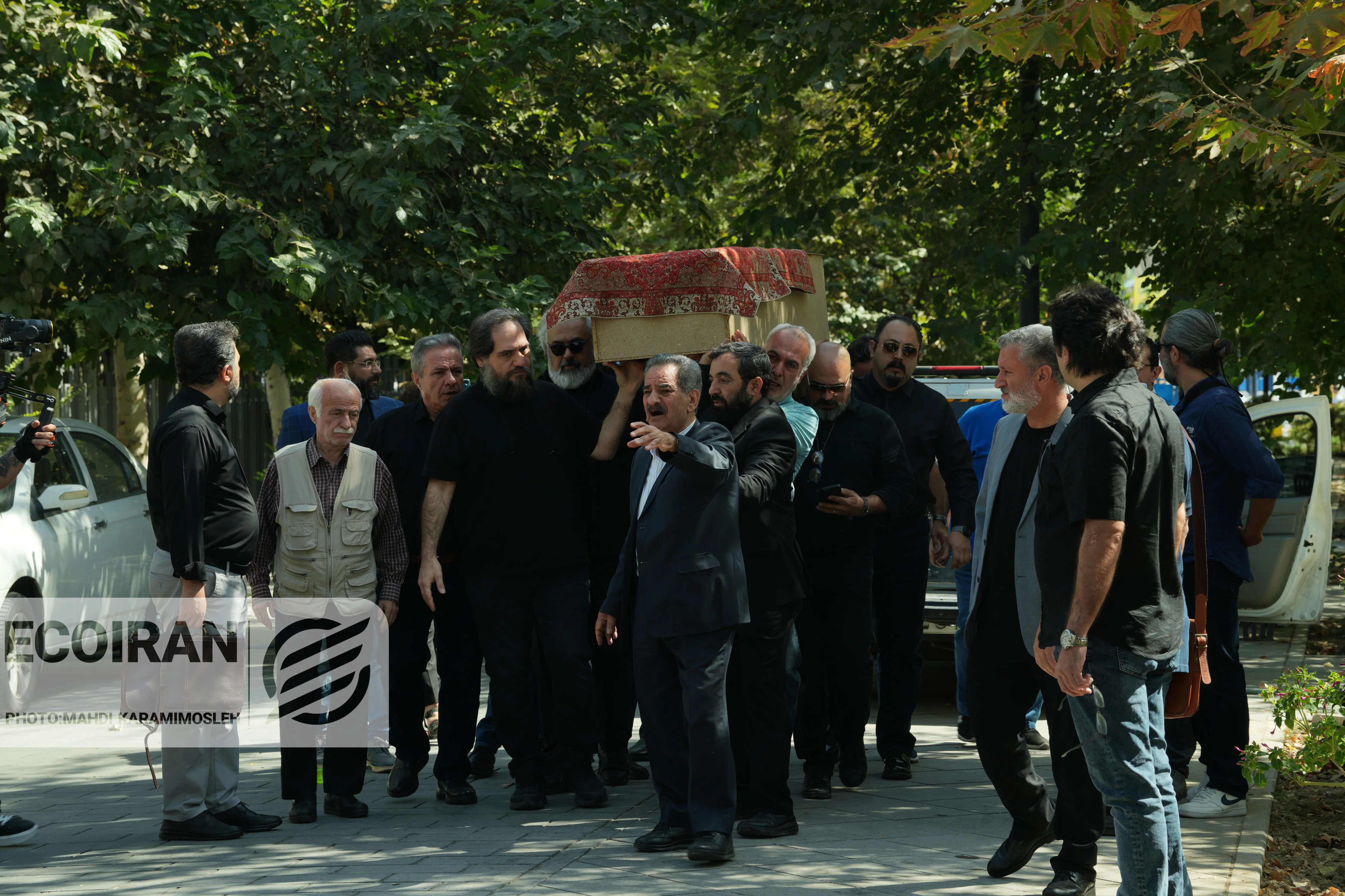 تشییع احمد پژمان