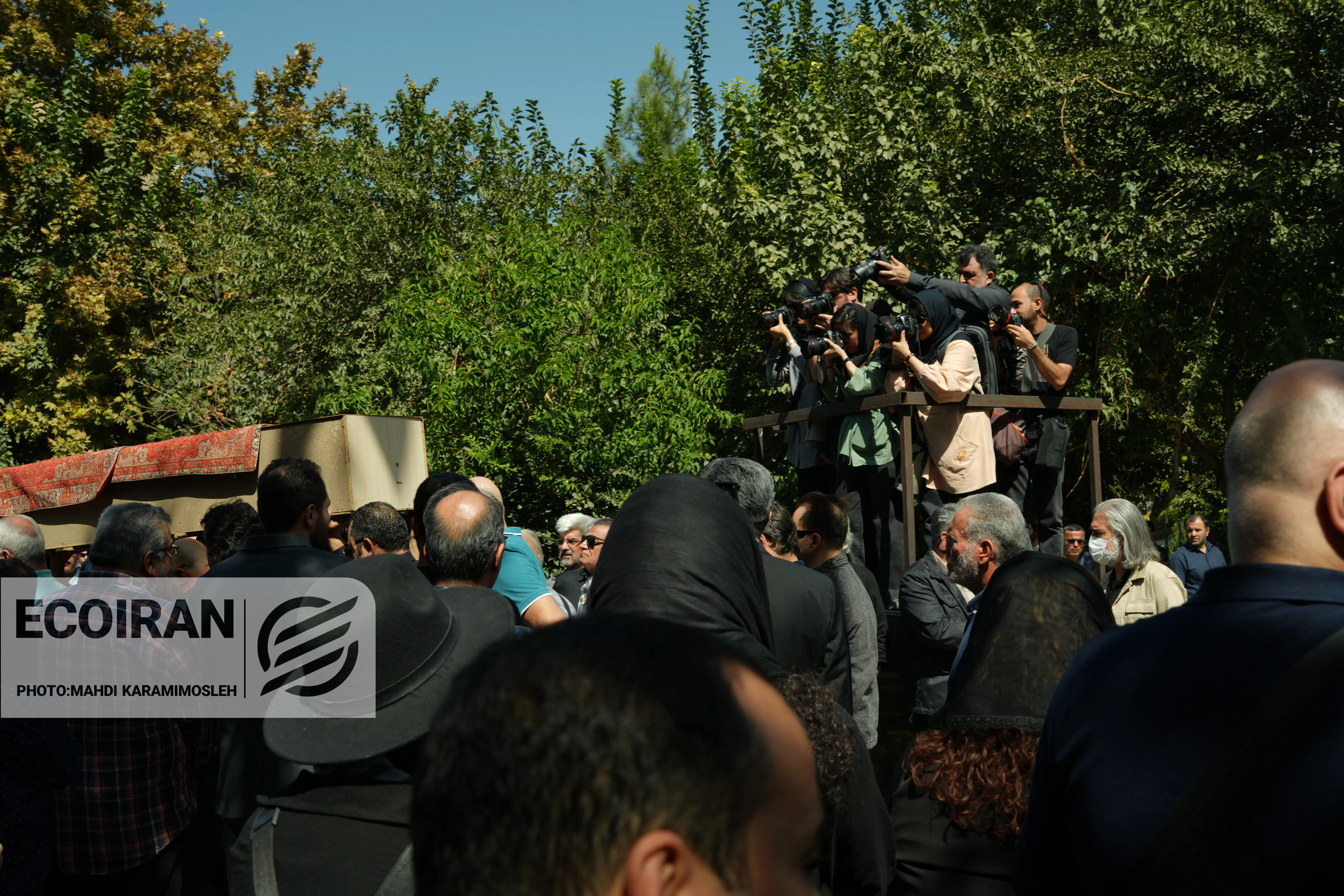 تشییع احمد پژمان