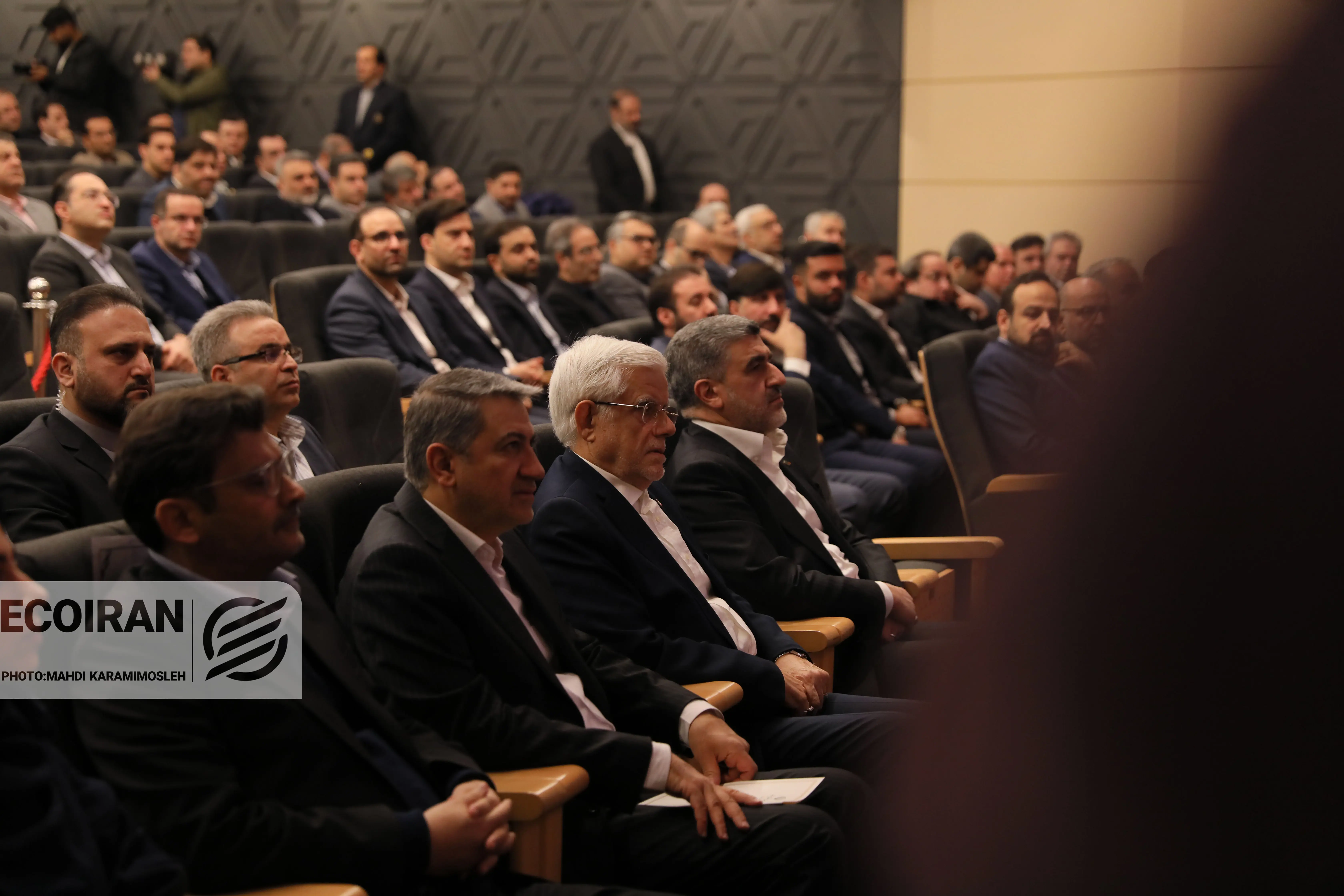 آیین نواختن زنگ آغاز معاملات معاون اول حجت اله صیدی