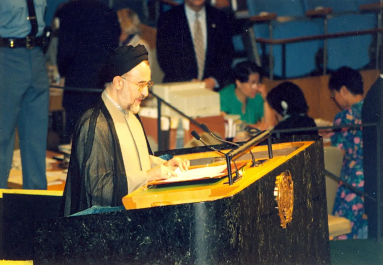 سید محمد خاتمی سازمان ملل