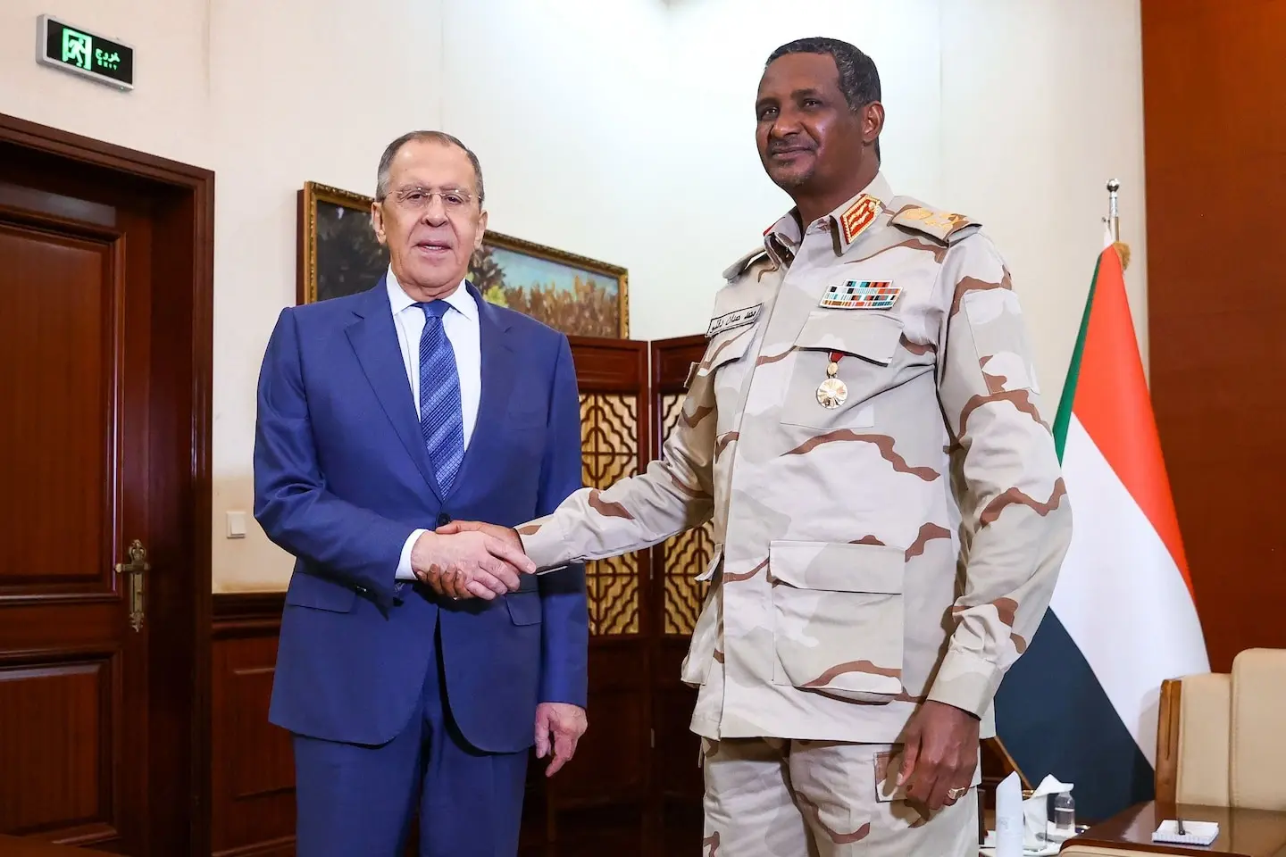 جنگ سودان سرگئی لاوروف
