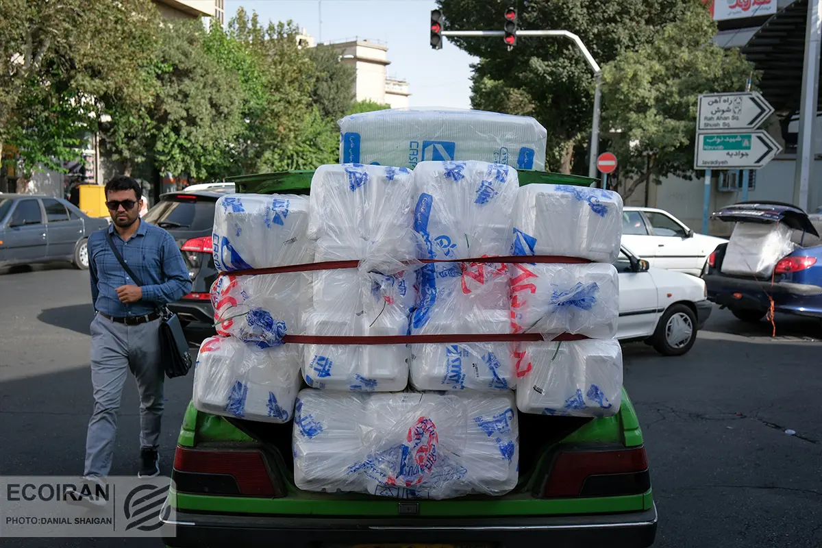 پلاستیک نذر محرم عاشورا ظرف یک بار مصرف