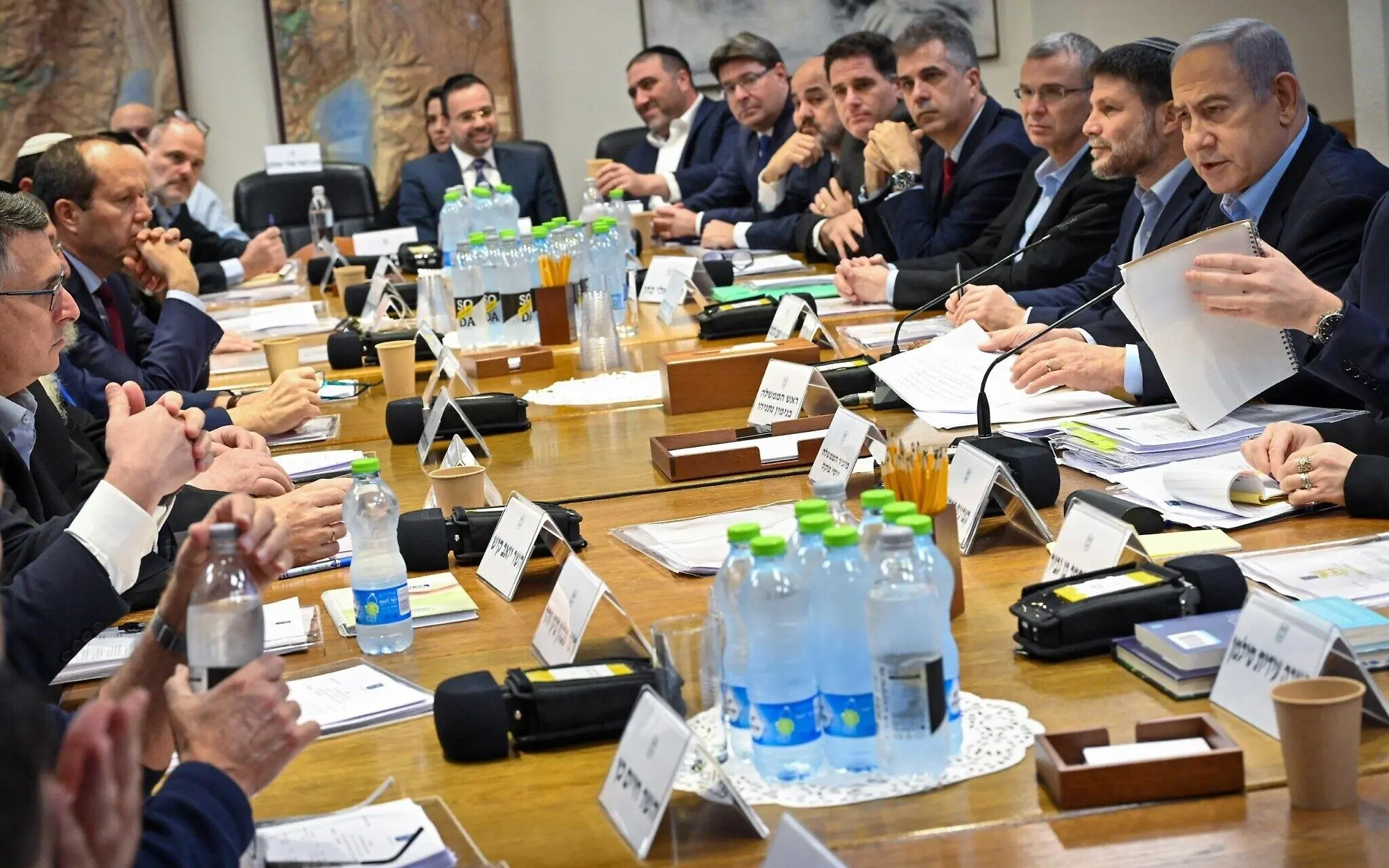 کابینه اسراییل بنیامین نتانیاهو