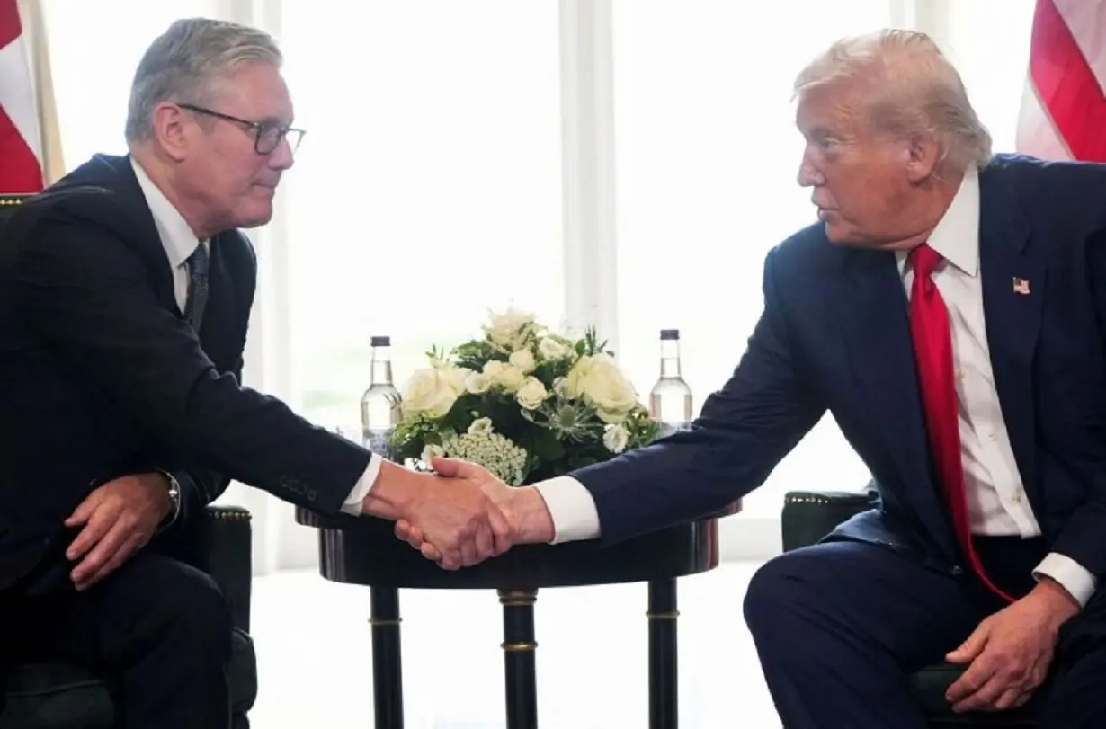 ترامپ استارمر