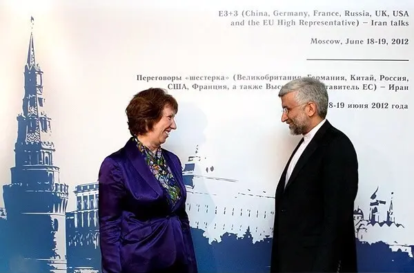 سعید جلیلی کاترین اشتون