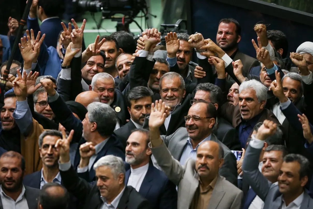 اسماعیل هنیه تحلیف مسعود پزشکیان
