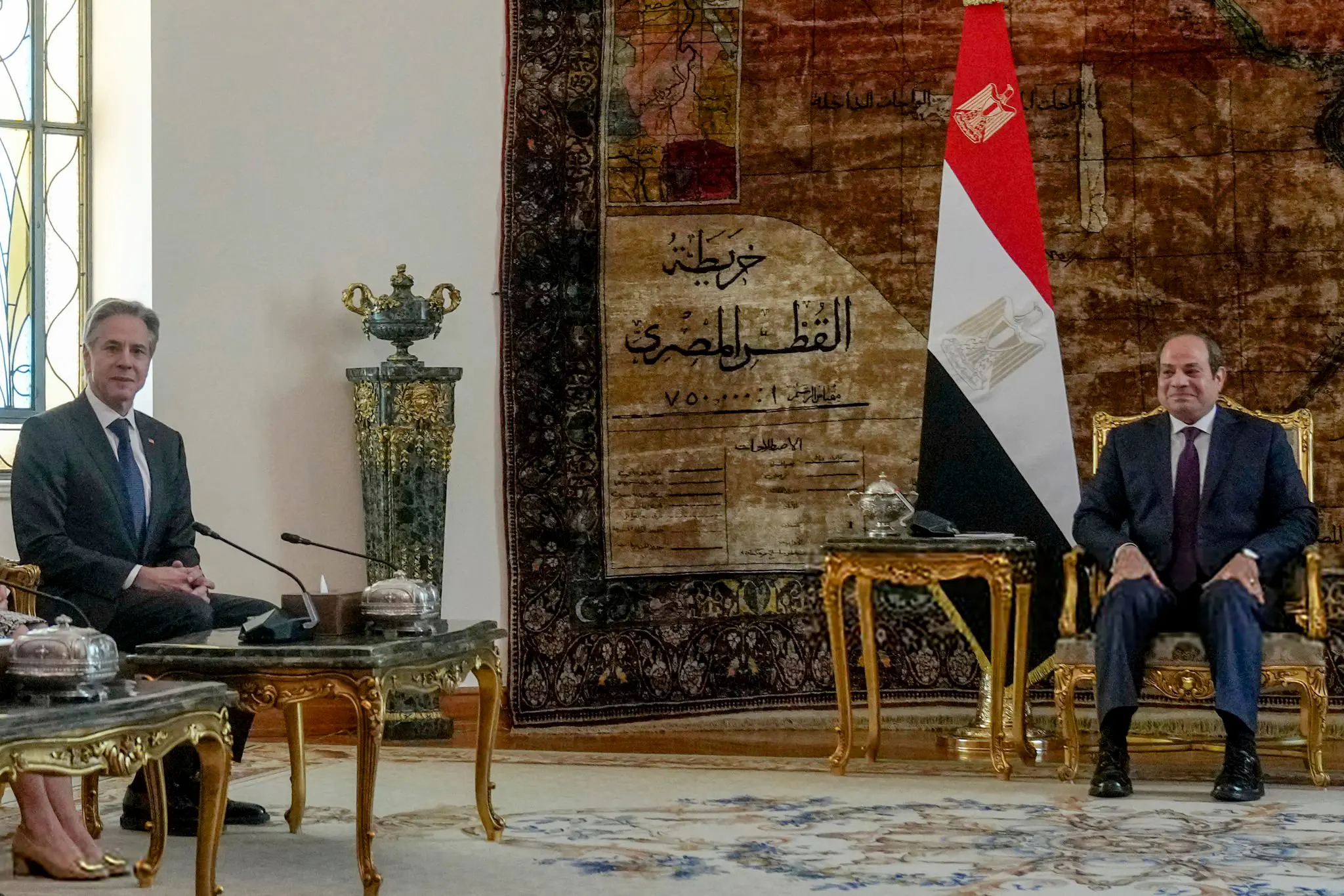 آنتونی بلینکن عبدالفتاح السیسی آمریکا مصر