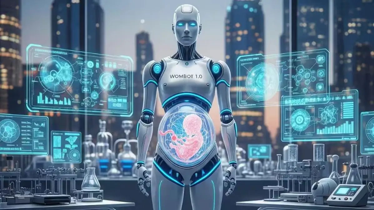 رباتی که بچه‌دار می‌شود