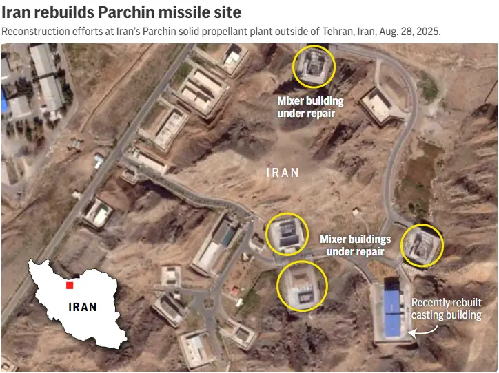 تاسیسات موشکی پارچین