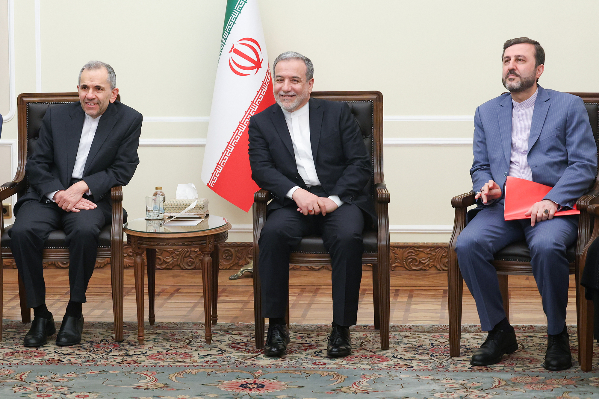 عباس عراقچی مجید تخت روانچی کاظم غریب آبادی