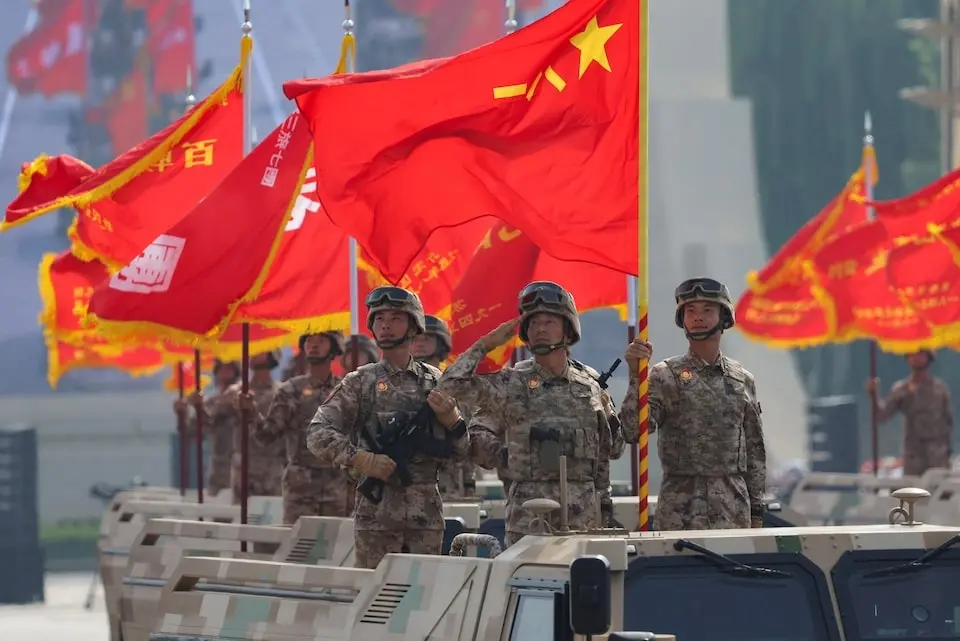 رژه نظامی چین