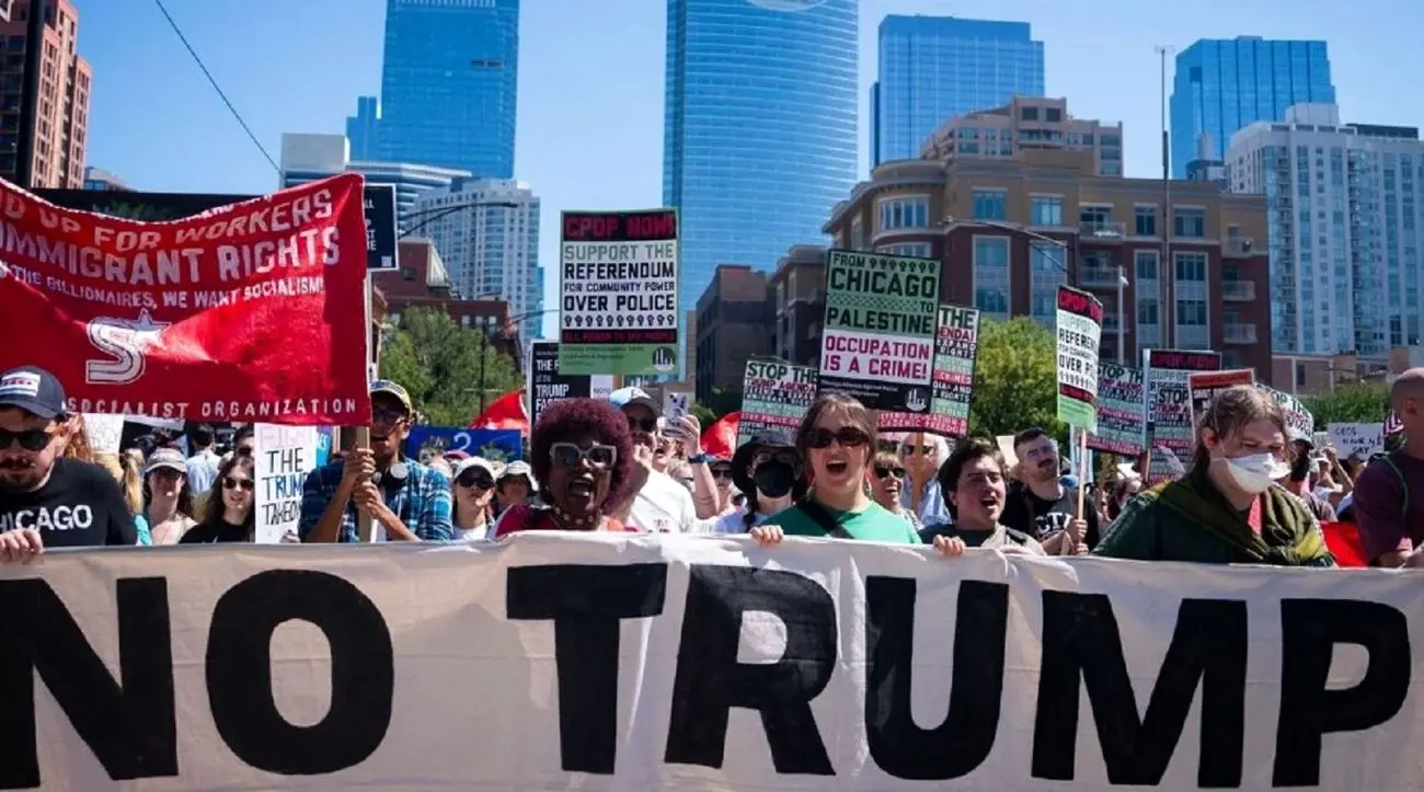 تظاهرات+علیه+ترامپ