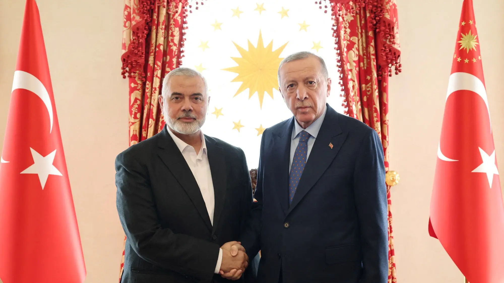 رجب طیب اردوغان اسماعیل هنیه