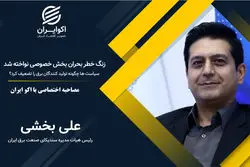 زنگ خطر بحران بخش خصوصی نواخته شد