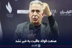 صنعت فولاد عاقبت به خیر نشد