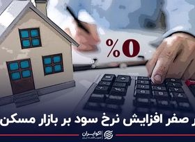 اثر صفر افزایش نرخ سود بر بازار مسکن؟