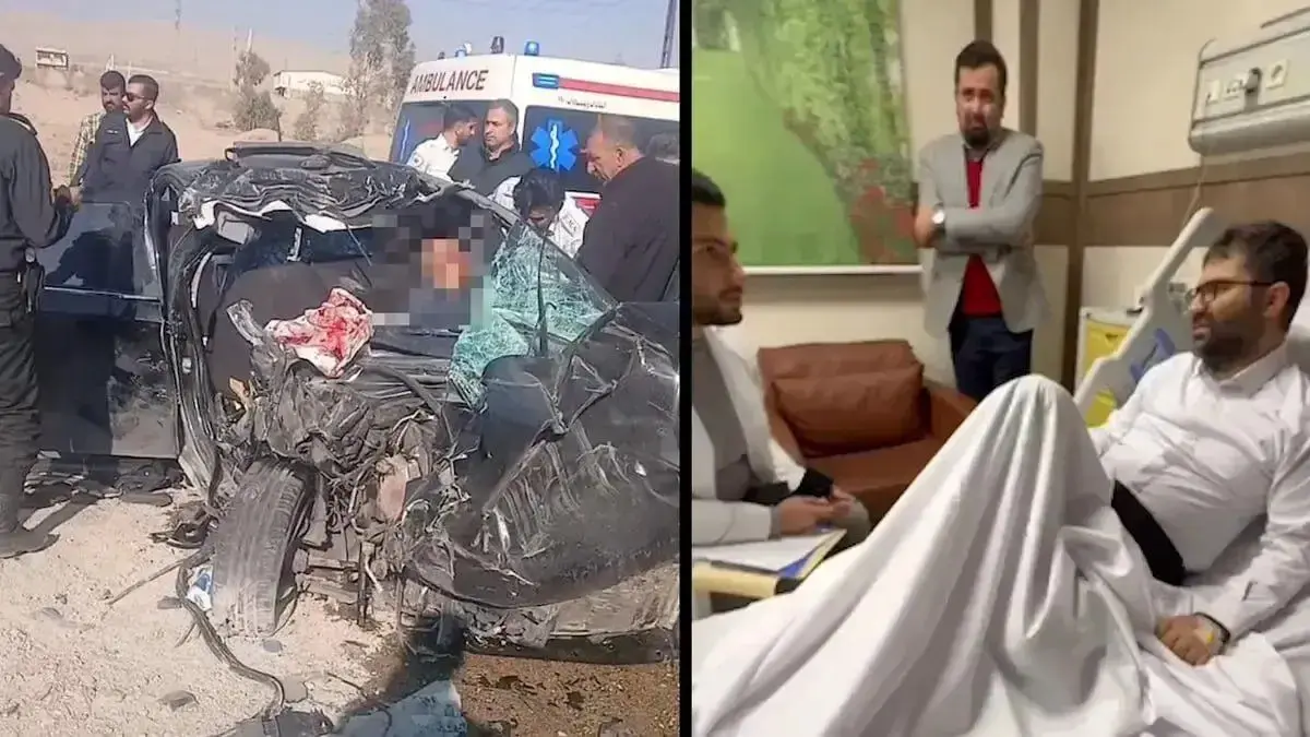  لحظه رضایت سقاب اصفهانی (معاون رئیس‌ جمهور) برای اهدای عضو فرزندش+فیلم