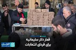 کف بازار | قمار دلار سلیمانیه برای فردای انتخابات