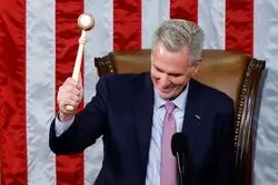 زلزله سیاسی در امریکا:کوین مک کارتی رئیس مجلس نمایندگان برکنار شد