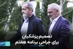 جراحی برنامه هفتم در دستور کار قرار گرفت