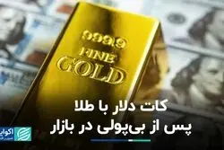 جدایی دلار از طلا هم‌زمان با کم‌شدن نقدینگی در بازار