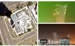 فوری/ انتشار تصاویر سقوط برج دریایی چابهار از سوی هگست