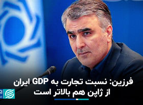 فرزین: نسبت تجارت به GDP ایران از ژاپن هم بالاتر است/ باید با دنیا مراودات پولی و بانکی داشته باشیم