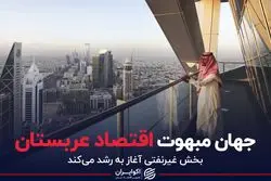 رشد عربستان فقط از محل نفت نیست