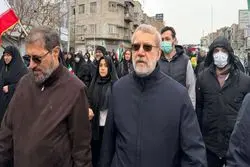 فیلم واکنش علی لاریجانی به حمله اسرائیل در نزدیکی مسیر‌های راهپیمایی روز قدس