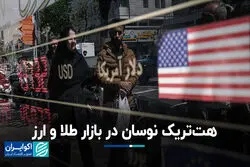 هت‌تریک نوسان در بازار طلا و ارز 