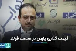 قیمت‌گذاری پنهان در صنعت فولاد 