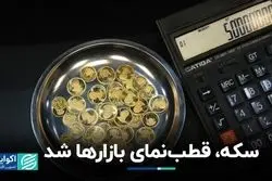 سکه قطب‌نمای بازارها شد