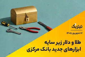 طلا و دلار زیر سایه ابزارهای جدید بانک مرکزی
