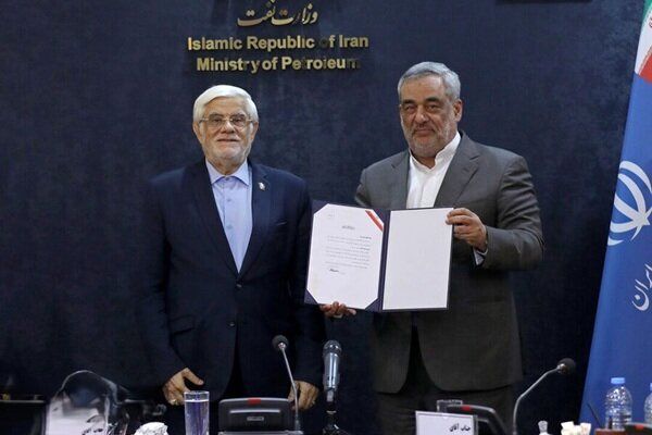 معارفه سرپرست جدید وزارت نفت با حضور معاون اول رئیس‌جمهوری