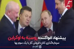 سفر در زمان | پیشنهاد اغواکننده روسیه به اوکراین