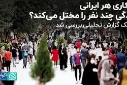 بیکاری هر ایرانی زندگی چند نفر را مختل می‌کند؟