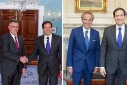 رایزنی‌های وزیر خارجه آمریکا با همتای اسرائیلی درباره ایران