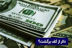 دلار از کف برگشت؟

