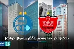 بانک‌ها در خط مقدم واگذاری اموال دولت!