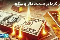 گرمای هوا به دلار و سکه هم رسید 