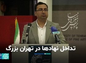 تداخل نهادها در تهران بزرگ