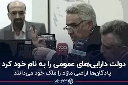 دولت دارایی‌های عمومی را به نام خود کرد